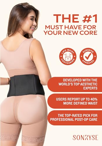 Sonryse Surgery Ab Liposuction Board Tummy Tuck | Tabla Abdominal Post Liposucción | Abdominal Board with Silicone Bars - size: Medium