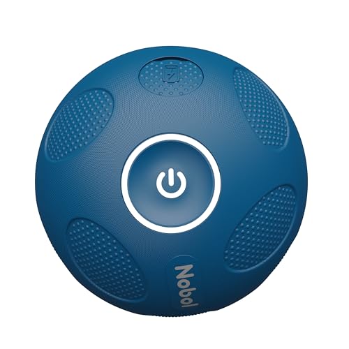 MyoSphere Vibration Massage Ball for Deep Tissue Stimulation, Muscle Tension Relief and Stress Reduction | Your Portable Deep Tissue Therapist | Nobol Blue- Limited Edition | 1.5lb - color: Nobol Blue