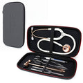 MDF Instruments, Hard Travel Carrying Case with Mesh Pocket, Medium Size, Fits MD One & Acoustica Stethoscopes, Reflex Hammers, Sphygmomanometers, Penlights, Doctor & Nurse Accessories (MDFSCM12)