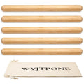 Bamboo Massage Sticks,Guasha Massage Roller Tool for Body Shaping & Relaxing Muscles 5pcs (1.2Inch*15Inch) - size: 1.2Inch*15 Inch