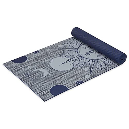 Gaiam Yoga Mat - Premium Print Reversible Extra Thick Non Slip Exercise & Fitness Mat for All Types of Yoga, Pilates & Floor Workouts - color: Ethereal Beauty