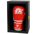Boxing Glove Display Case for Boxing Glove Baseball Mitt Wall Mount Lockable Showcas Holder Full Size pro UV Protected Clear Acrylic Holder Stand Box for Signed Boxing Glove Protection