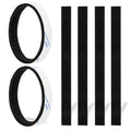 Felt Strips 20Pieces Pack 1/2x 6 Inches Self Adhesive Black Furniture Felt Strips Anti Scratch Heavy Duty 3mm Floor Protector for Rocking Chair for Hardwood Floor - size: 20 Strips 1/2x6 inch