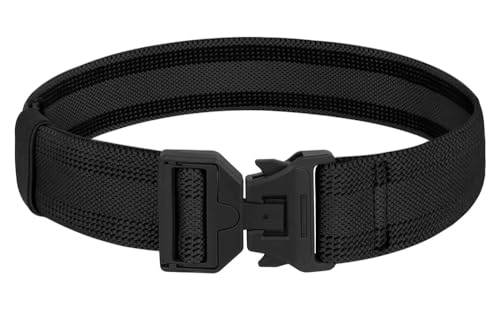 KRYDEX Tactical Leg Strap 1.5" Elastic Thigh Strap for Leg Drop Holster with Quick Release Buckle - color: Bk