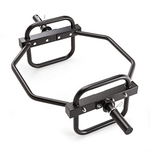 Marcy Olympic Hex Trap Bar Multiple Style Available - color: Black, assembly required