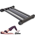 SELEWARE Glute Ham Glider Heavy Duty Ab Glute Glider Machine, Exercise Wheels for Smooth Hamstring Curl Abdominal and Leg Workouts, Multifunctional Ab Glute Machine for Home & Commercial Gym - color: B: 28.7" L*17" W