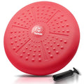 Tumaz Wobble Cushion - Wiggle Seat to Improve Sitting Posture & Stay Focused for Sensory Kids, Balance Disc to Core Strength & Flexible Seating [Extra Thick Balance Board, Pump Included Wobble Board] | Extra Thick | Supports Active Sitting | For Sensory K