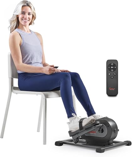 Sunny Health & Fitness Under Desk Pedal Elliptical Machine Leg Exerciser - color: Gray