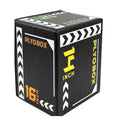 Soft Plyo Box 12/14/16 in Foam Jump Trainer for Home Gym - size: 16+Black