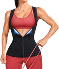 Junlan Waist Trainer for Women Sauna Suit Sweat Vest Trimmer for Working Out - size: 3X-Large