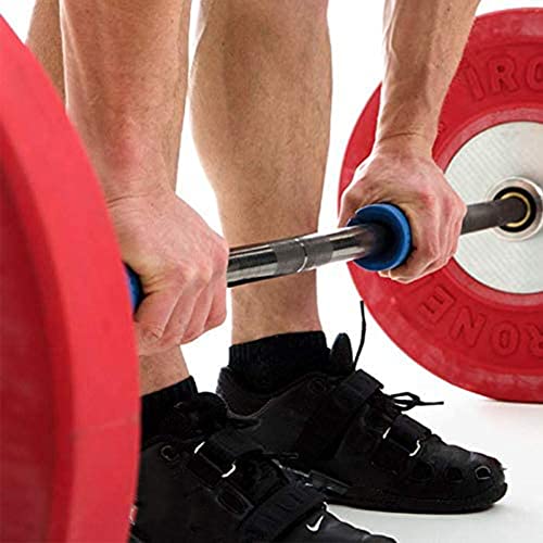 Barbell Grips - Thick Dumbbell Grips Arm Blaster Adapter with High-Density Silicone Rubber, Bar Grips for Weightlifting Muscle Growth Rapidly and Hands Stress Relieve - color: Gray