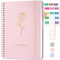 Oucaru Undated Weekly Planner, A5 To Do List Notebook with Goal & Habit Tracker Organizer, 52 Weekly Planner Notebook with Spiral Binding for Office Home School Supplies - size: A5-Pink, style: Weekly Planner