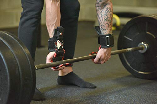 skott Evo 2 Series Pro Metal Weight Lifting Hooks - Best Heavy Duty Power Lifting Grip Assistance - Set of 2