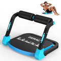 DERACY Sit Up Exercise Equipment, Adjustable Ab Machine, Multi-Functional Sit Up Machine, Ab Workout Equipment, Ab Trainer Machine for Women Men - color: Blue - Black