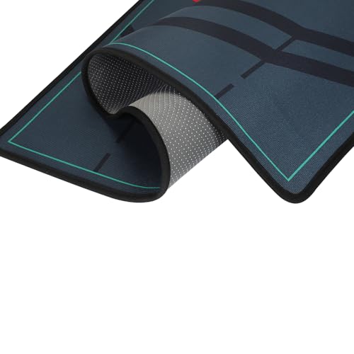 Non-Slip Floor Chair Mat 35"×47" for Evangelion Rei Ayanami Plugsuit Inspired Design - color: Rei Ayanami Plugsuit