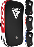 RDX Muay Thai Pad for Training, Curved Kickboxing Kicking Strike Shield, Coaching Kick Boxing, MMA, Martial Arts, Karate, Taekwondo, Punching, Foot, Knee and Elbow Target - color: Red