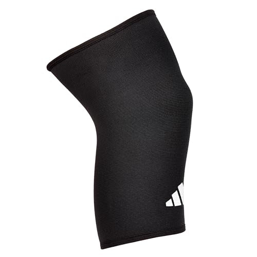 adidas Knee Support Sleeve - Knee Sleeve for Support, Training, and Competitions - Ergonomic Design, Elastic Nylon Blend - Durable and Breathable - For all Fitness Levels - Large - size: Large, style: adidas Knee Support