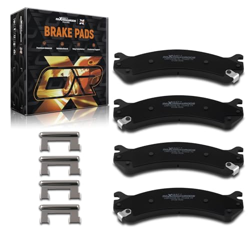 maXpeedingrods D784 P-784 Front Premium Brake Pads for Cadillac DeVille 2000-2005, for Chevrolet Avalanche 2500 2002-2006, for Chevrolet Silverado & Sierra 1500 HD 2500 3500, for GMC Savana, Express - size: D784&P-784