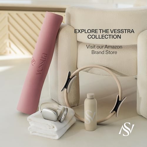 Premium Loop Resistance Bands Set - Non Slip Fabric Booty Bands for Glutes & Legs (Light, Medium, Heavy) | Hip Bands for Pilates, Strength Training & Home Workouts - color: Dusty Rose