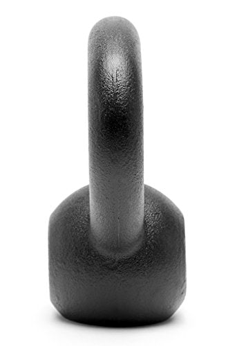 Powder Coated Solid Cast Iron Kettlebell Weights Set 5lb to 45lb Various Combination - color: J-Black(5+5)lb