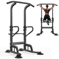 SogesHome 11-Levels Height Adjustable Power Tower Pull Up Bar & Dip Station | Multi-Function Full Body Strength Training Equipment for Home Gym, Freestanding Exercise Dip Bar Fitness Workout Machine