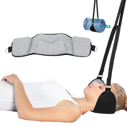 , Portable Neck Stretcher for Tension Relief, Hanging Neck Stretcher for Fatigue Decompression, Polyester Material