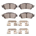 Dynamic Friction Company 5000 Advanced Brake Pads - Ceramic and Hardware Kit - style: 5000 Advanced Pads, Hardware Kit