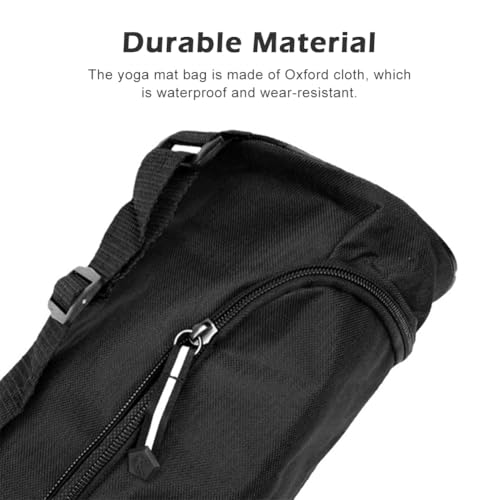Yoga Mat Bag for Women and Men,with Adjustable Strap and Full Zip Large Opening Multi-Functional Travel Yoga Gym Bag for Class Travel and Gym