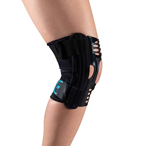 DonJoy Advantage Webtech Lite Knee Brace for Anterior Knee Pain, Patella Tendonitis, Osgood-Schlatter & Arthritis - Silicone Web Technology for Wellness and Fitness Users, Small - size: Small