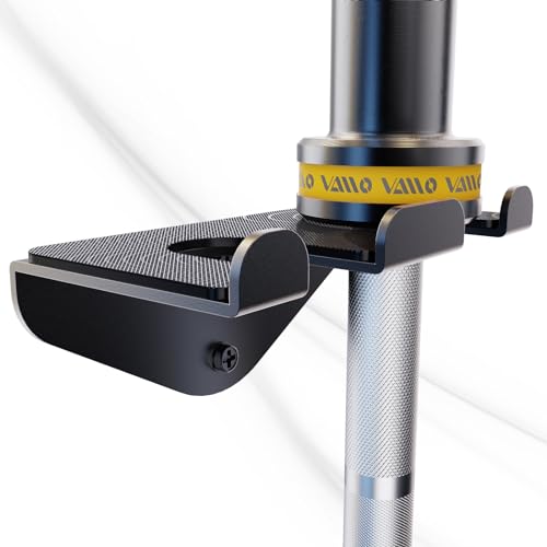 VAIIO Single Olympic Barbell Hanger,Garage Gym Bar Wall Rack,Vertical Barbell Mount Rack,Black Powder Coated,Space Saving Commercial or Home Gym Accessory,Holds Under 33mm Bar Size - color: 3mm 2Hooks Black