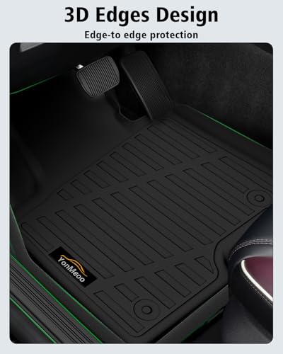 Floor Mats Fit for Kia Sorento Hybrid 2021-2025 2026 (PHEV&HEV) Trunk Mat with Backrest Mat All Weather TPE Rubber Cargo Liner Back Seat Protector Full Set for Sorento 2025 Plug-in Hybrid Accessories - size: For Kia Sorento Hybrid 2021-2026