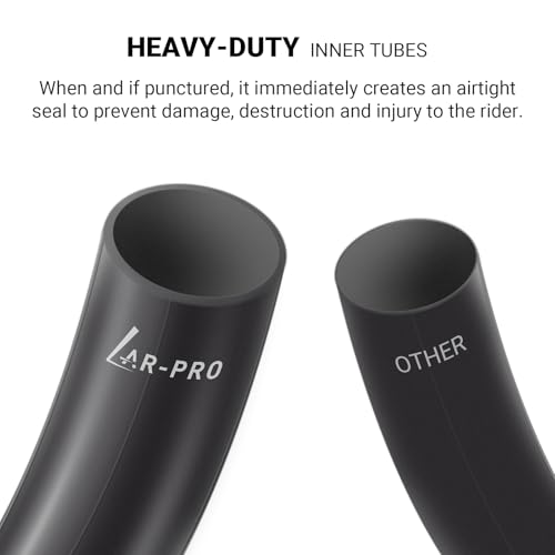 12.5 x 2.5/2.75/3.0 Scooters Replacement Tubes Inner Tube with TR13 Stem for Razor Pocket Mod (Bella, Betty, Bistro, Daisy, Hannah, Sweet Pea), Currie, and Schwinn GT - size: 12.5x2.5/2.75/3.0" (TR13) without Levers