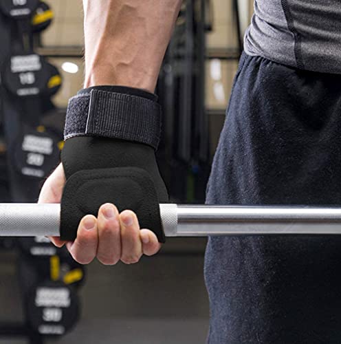 TAVIEW Wrist Straps for Weightlifting for Maximum Grip Support - Lifting Deadlift Strap & Weight Lifting Grips Gloves for Working Out Pull Up Deadlifting & Shrugs - color: Black(Tiger)