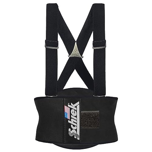 Schiek - Model 8000 Elastic Back Support Belt - Dual Force Adjustable Straps Back Support Belt - Lumbar Support (X-Large) - size: X-Large