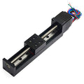 1PCS Mini Linear Rail Guide Slide Actuator T6x1 Lead Screw with NEMA11 Stepper Motor,100mm Effective Stroke Length for DIY CNC Router Parts X Y Z Linear (Size:100mm) - size: 100mm