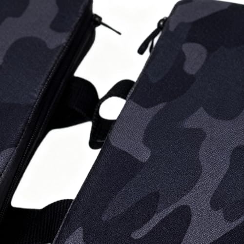 Hack Squat Shoulder Pads - Oxford Cloth Synthetic Rubber 20x11x4cm | Anti-Slip Support Cushion Gym Equipment | Attachment Barbell Pad Shoulder Protection For Home Gym Strength Training Athletes Usepro - color: Camouflage