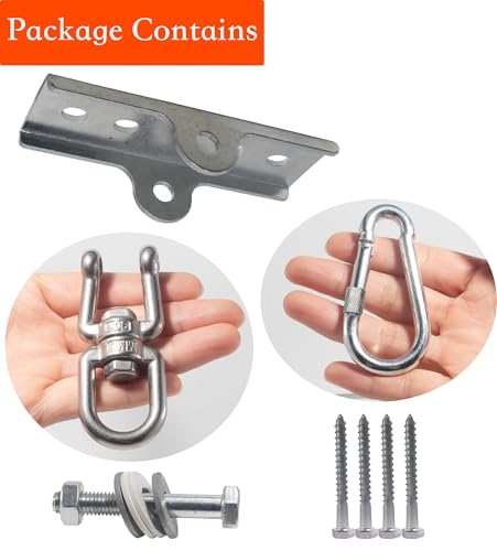 Silver Heavy Duty Punching Bag Hanger with 360° Swivel, Reinforced Steel Heavy Bag Ceiling Mount Holds 300 lbs for Boxing, MMA & Home Gym, Professional Punching Bag Mount - color: Silver 1 PCS