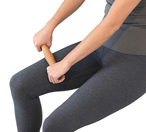 Body Back Wooden Foot Roller, Foot Massager for Plantar Fasciitis, for Stress Relief Support and Relaxation Through Smooth Fasciitis Roller Circulation Foot Pain Acupressure, 2 Pack - style: 2-Pack