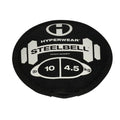 Hyperwear SteelBell - Hyper Flex 4-Way Stretch Neoprene, Patented No-Leak Slam Ball Kettlebell Strength Training - Sustainably Sourced USA Steel Shot - size: 15-Pound