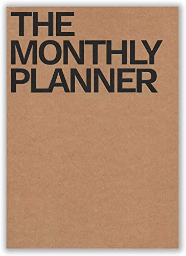 The Monthly Planner Undated (Medium x 2 Pack) - size: Medium x 2