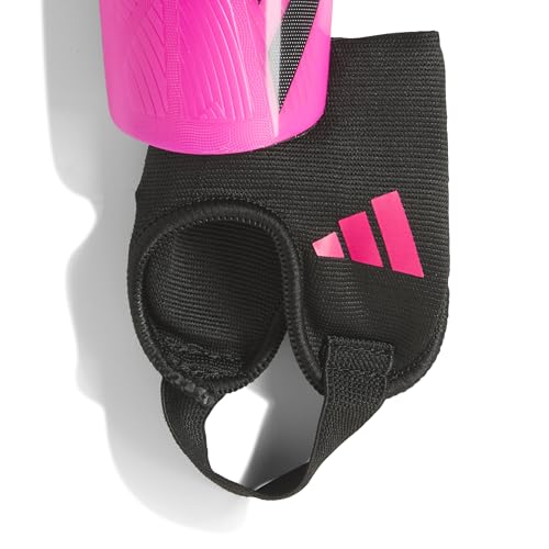 adidas Kids' Tiro Match Soccer Shin Guards - color: Black/Team Shock Pink, size: Medium
