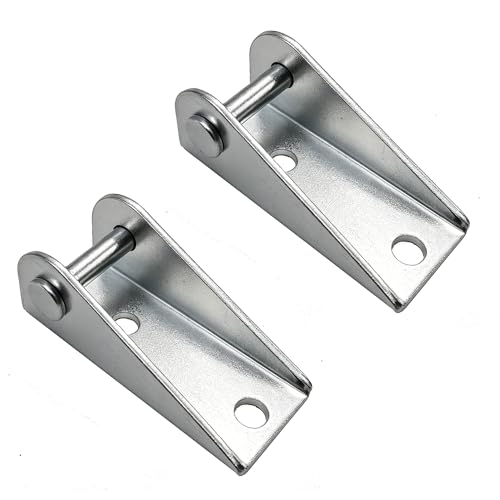 2 Pack Truck Door Cable Bracket Anchor, Galvanized Door Check Strap Cable Mount Replacement Kit for Pickup Truck Door Limiter Repair, Heavy Duty Metal