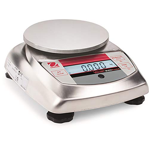 Ohaus V31XH402 Valor 3000Portion Control Scale, 400g x 0.01g - size: 400g Capacity