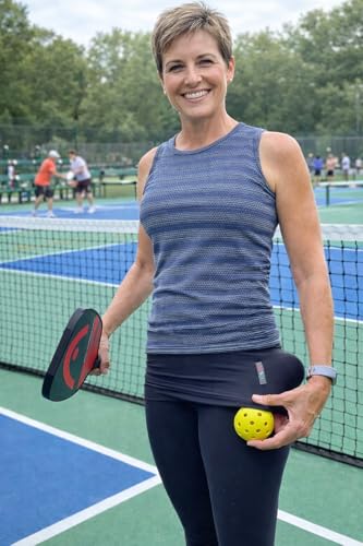 BANDI Ball Band - Pickleball & Tennis Ball Holder, Secure Sports Accessory for Easy Carry, Comfortable Elastic Band, Adjustable Fit for Active Players, Convenient for On-the-Go Use - color: Black, size: Medium