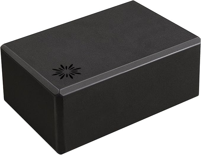 Bulk 4 in Foam Yoga Blocks, 10 Pack - color: Black