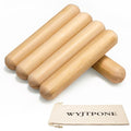 Bamboo Massage Sticks,Guasha Massage Roller Tool for Body Shaping & Relaxing Muscles 5pcs (1.2Inch*6.3Inch) - size: 1.2Inch*6.3 Inch