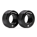 Titan Fitness TwistLock Pro Aluminum Barbell Collar Set, 59.5mm-51.5mm Sleeve Diameter, Quick Release Olympic Barbell Clamps, Pair of 2 Magnetic Aluminum Weight Clips with Easy-Grip Knurling - color: Black