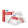 American Hospital Supply Instant Hot Pack 6" x 9", Single-Use Fast Heat Therapy for Pain Relief, Portable Hot Compress - Case of 24 - size: Case of 24
