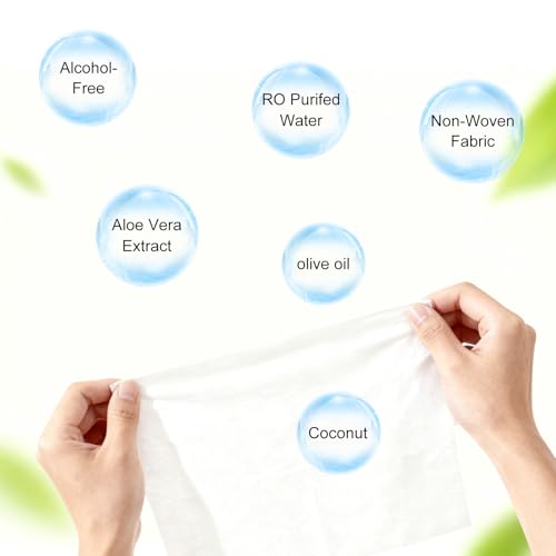 Individual Hand Wipes Wet Wipes Travel Size,Wet Wipes Individually Wrapped | 50PCS Bulk Cleansing Travel Size Wipes for Wedding Travel Restaurant Barbecue(Coconut) - size: 1 Count (Pack of 50)