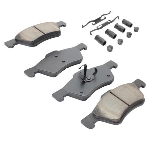 QUALITY-BUILT Front Ceramic Brake Pads, Premium 1001-1047BC, Compatible with 2009-2012 Ford/Mazda/Mercury (Escape,Mariner,Tribute) - size: BP1047B-C